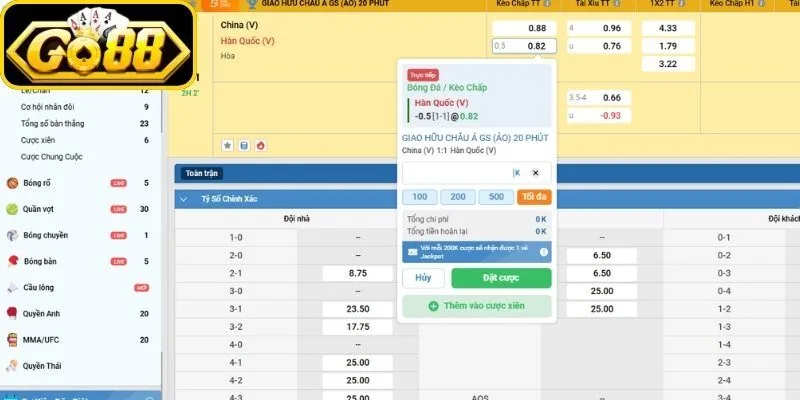 Cá Cược Thể Thao, Esports & Lô Đề Go88 - Sảnh Cược Kèo Rung Thời Gian Thực Và Xổ Số Siêu Tốc 5 go88 Mẹo dự đoán trận đấu esports siêu chuẩn