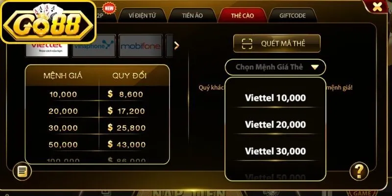 Lưu ý đến hạn mức tối thiểu