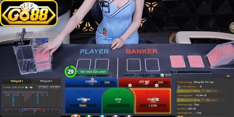 Live Casino & Bắn Cá Go88 - Sòng Bài Trực Tuyến Đẳng Cấp Và Sảnh Săn Hũ Rồng Đại Dương 4 go88 Tìm hiểu về luật chơi Live Casino & Bắn Cá Go88