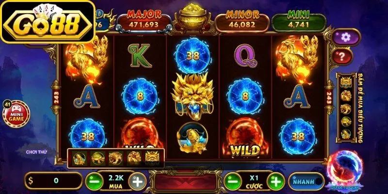Slot Game Độc Quyền Go88 - Kho Game Nổ Hũ Jackpot Hàng Tỷ Đồng (Tây Du Ký, Kho Báu Tứ Linh) 2 go88 Kho báu tứ linh slot game độc quyền Go88