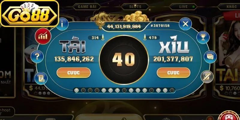 Tài Xỉu Go88 - Sảnh Tài Xỉu MD5 Minh Bạch & Tài Xỉu Livestream Cùng Dealer 5 go88 Cách tham gia tài xỉu Go88 cho Newbie
